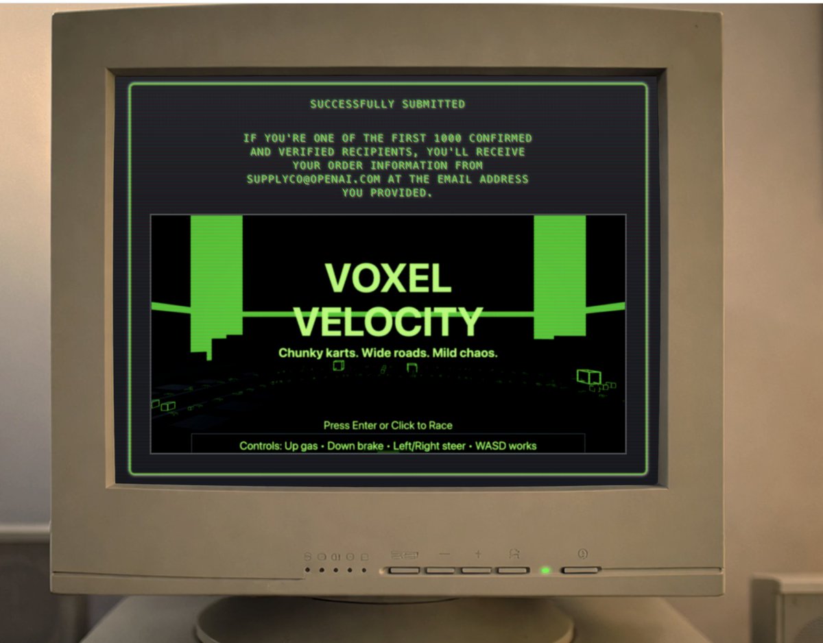 Voxel Velocity screen