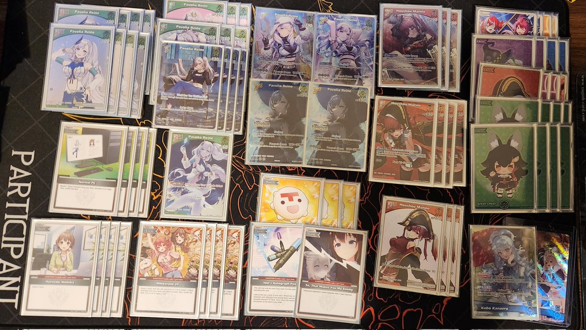 Haven't been posting much about this game (tho I rly should LMAO), but won back to back LNY Cups with Reine Marine at Silk Road and Gaming Universe in NYC! 8-0 over the course of both days 💪😤
Reine go tonjok YIPPEEE 👊👊

MUs below!