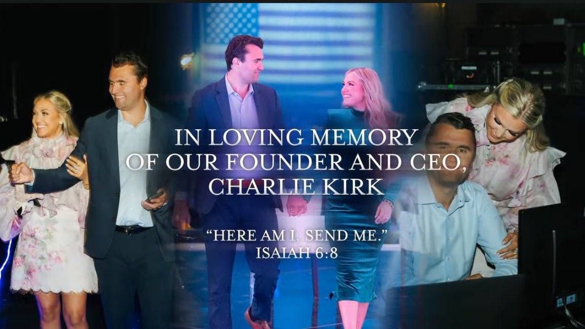That was amazing.

For Charlie. For America.   

Thank you <a href="/TPUSA/">Turning Point USA</a>