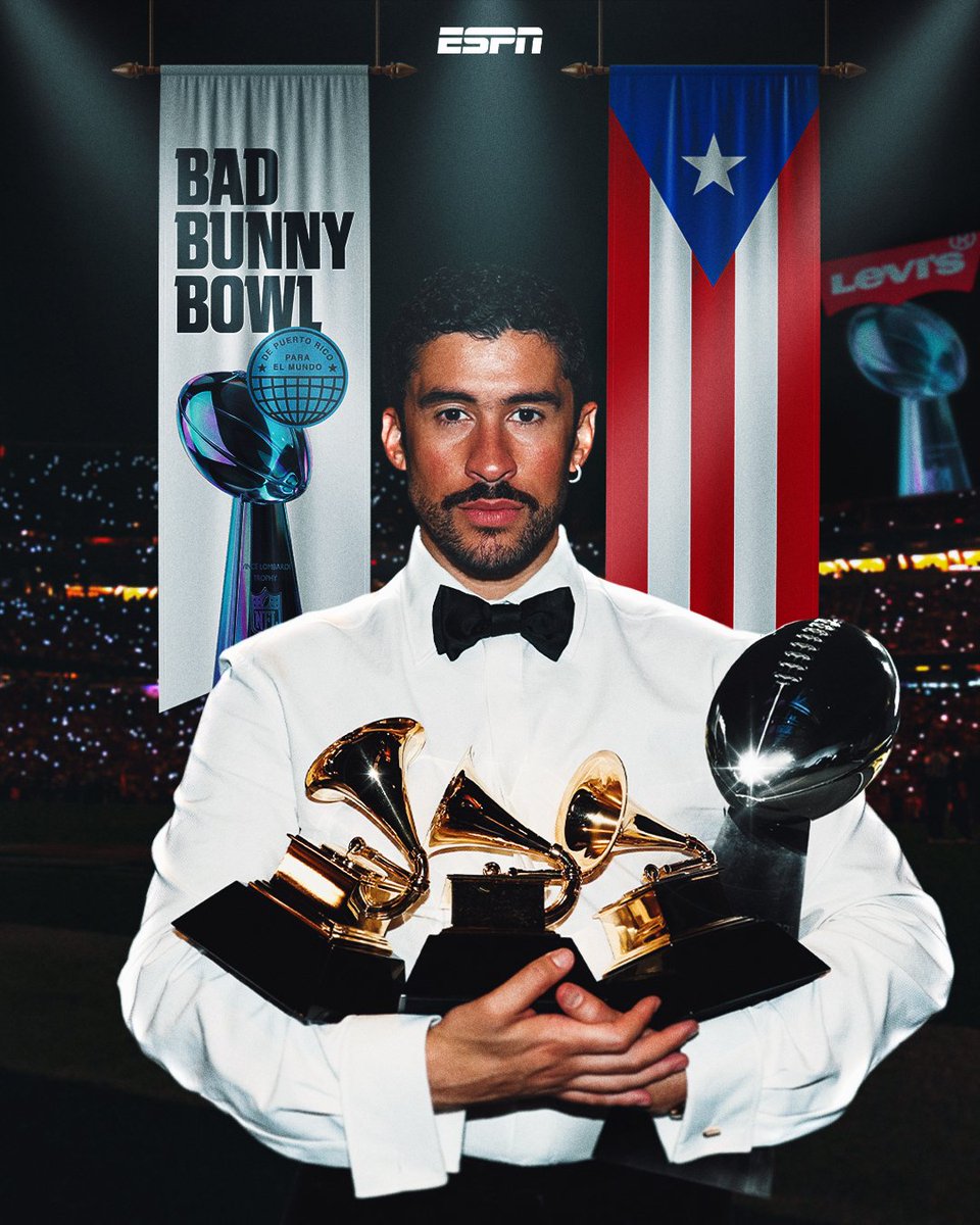 Proud to be Puerto Rican. 🇵🇷🏝
#BenitoBowl #SuperBowl