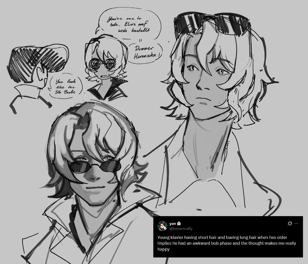 last doodles for the night . sighs fondly