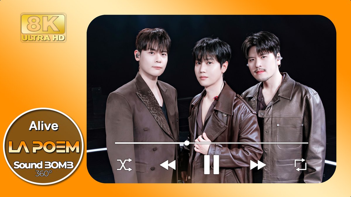 [OUT NOW]📣 [8K] PLAYLIST｜라포엠(LA POEM) 🎵Alive 👏👏👏

✅좋은 건 크게 보세요｜100인치 TV에서도 선명한 👀✨ '8K 초고화질'
✅공연장 한 가운데 있는 듯한 🎧공간음향🎧 플레이리스트

[8K PLAYLIST｜SoundBOMB360˚ 보러가기]
본편 👉👉 youtu.be/6TMidStHOXQ

#라포엠 #LAPOEM #Alive