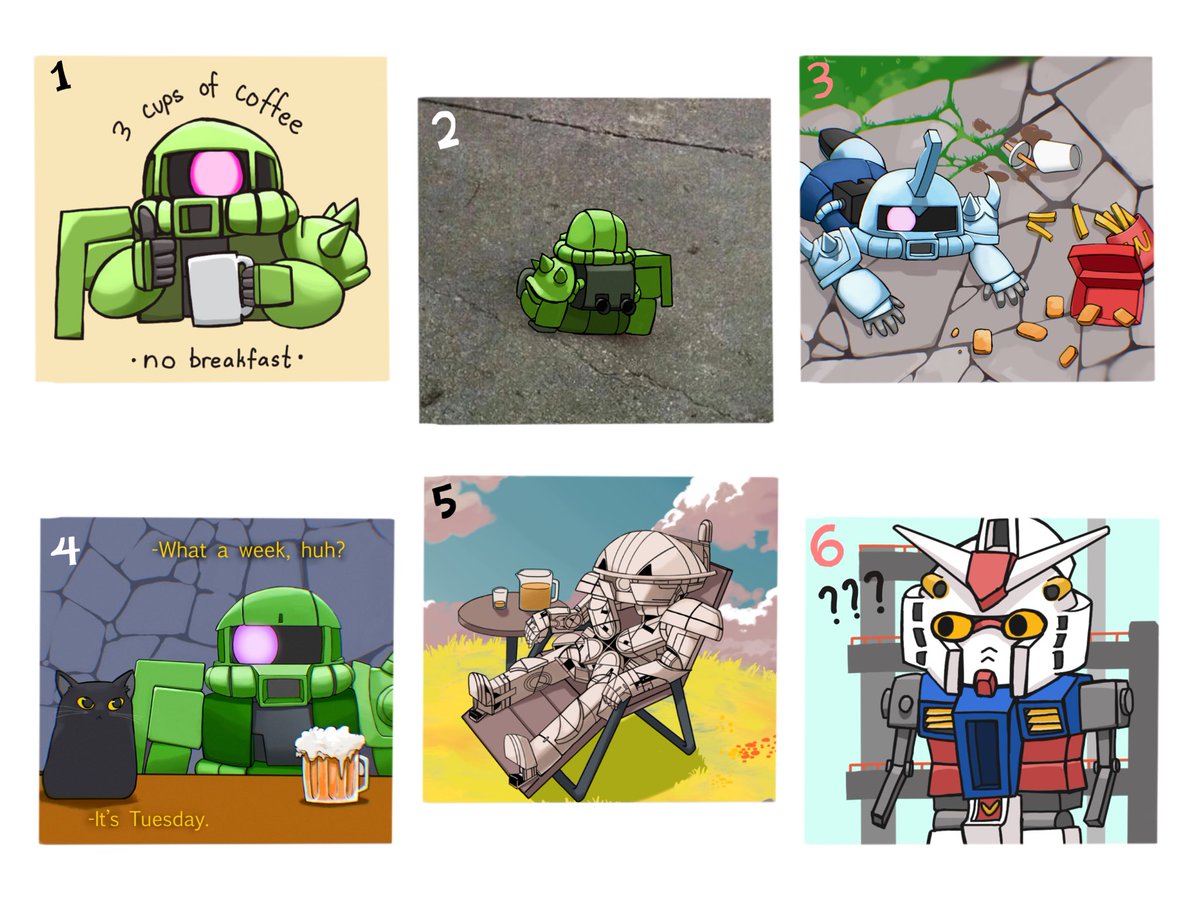 which mobile suit are you today