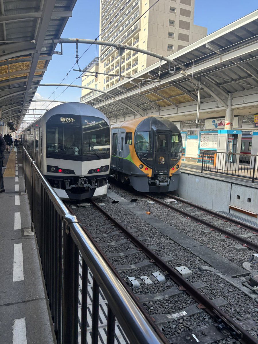 みんなが写真撮ってたからわたしも撮ってみた(^_ ̫ _^)🚃