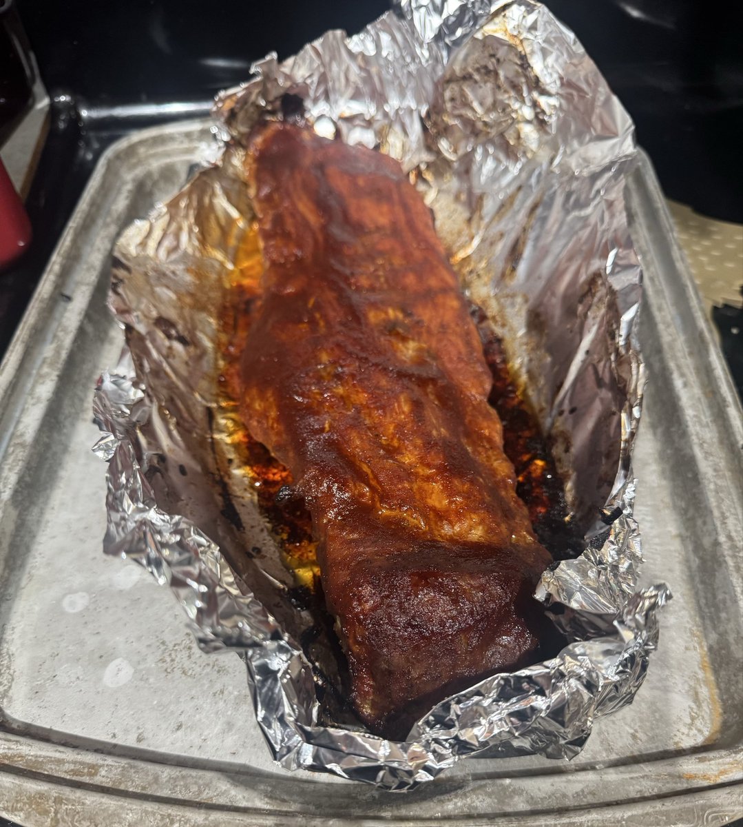 Lurkin_9_5's tweet photo. That Jack Stack bbq sauce finish hits different ๐ฎโ๐จ #kansascity #jackstack https://t.co/Uw4ft4fOcM