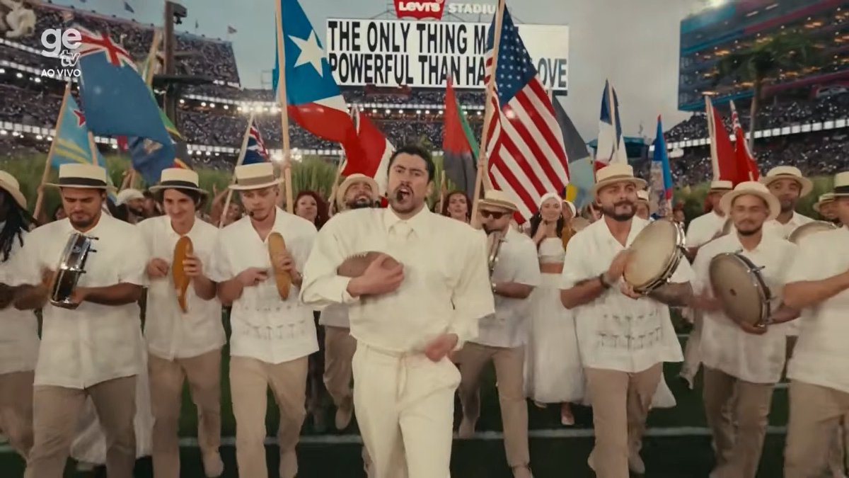 "God bless AMERICA” (Bad Bunny, 2026)

🇲🇽🇬🇹 🇧🇿🇭🇳 🇸🇻🇳🇮🇨🇷🇵🇦🇨🇺🇩🇴🇭🇹🇯🇲🇧🇸🇧🇧🇹🇹🇦🇬🇩🇲 🇬🇩🇰🇳🇱🇨🇻🇨🇨🇴🇻🇪🇬🇾🇸🇷🇪🇨🇵🇪🇧🇴 🇧🇷🇵🇾🇺🇾🇦🇷🇨🇱🇨🇦🇺🇸