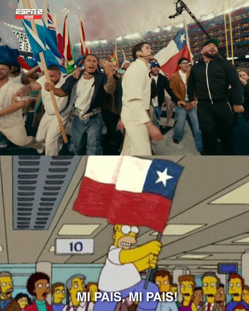 Chileeeee 🇨🇱 #SuperBowl
