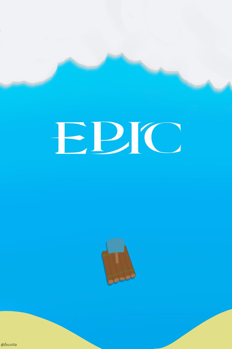 Fecsito's tweet photo. Pequeño fan póster que quise hacer de #EPIC porque #epicthemusical me encanta así que esto es un #epicthemusicalfanart , muy #epic 
(disimuladamente uso de hashtags, porque es #arte y soy un #artista #2d apasionado del #GraphicDesign)

Besos https://t.co/ZMR9WTLKla