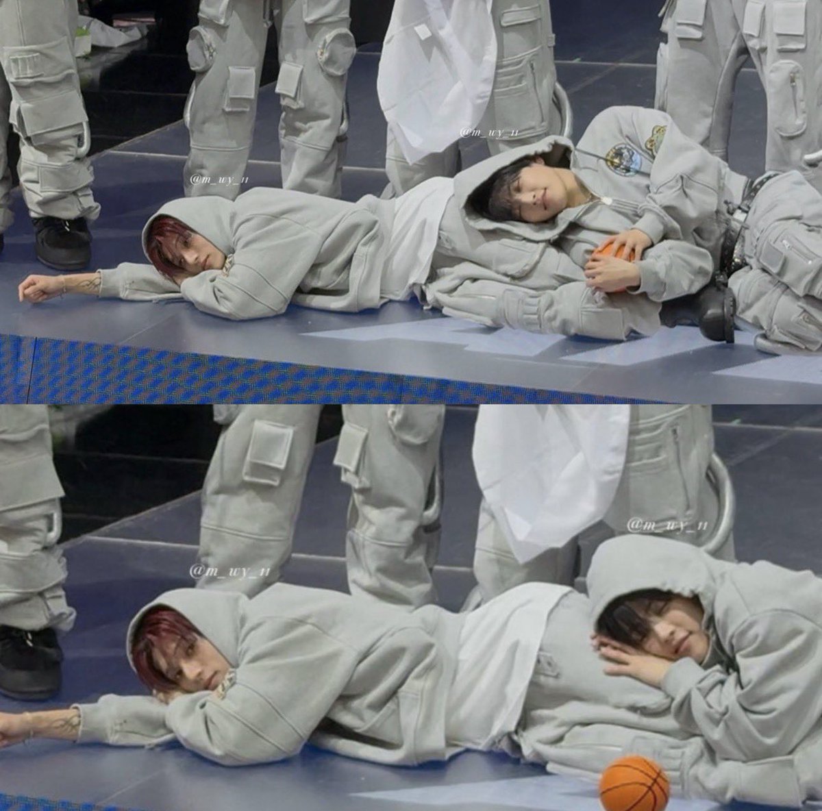 he’s exactly where he wants to be 🩷