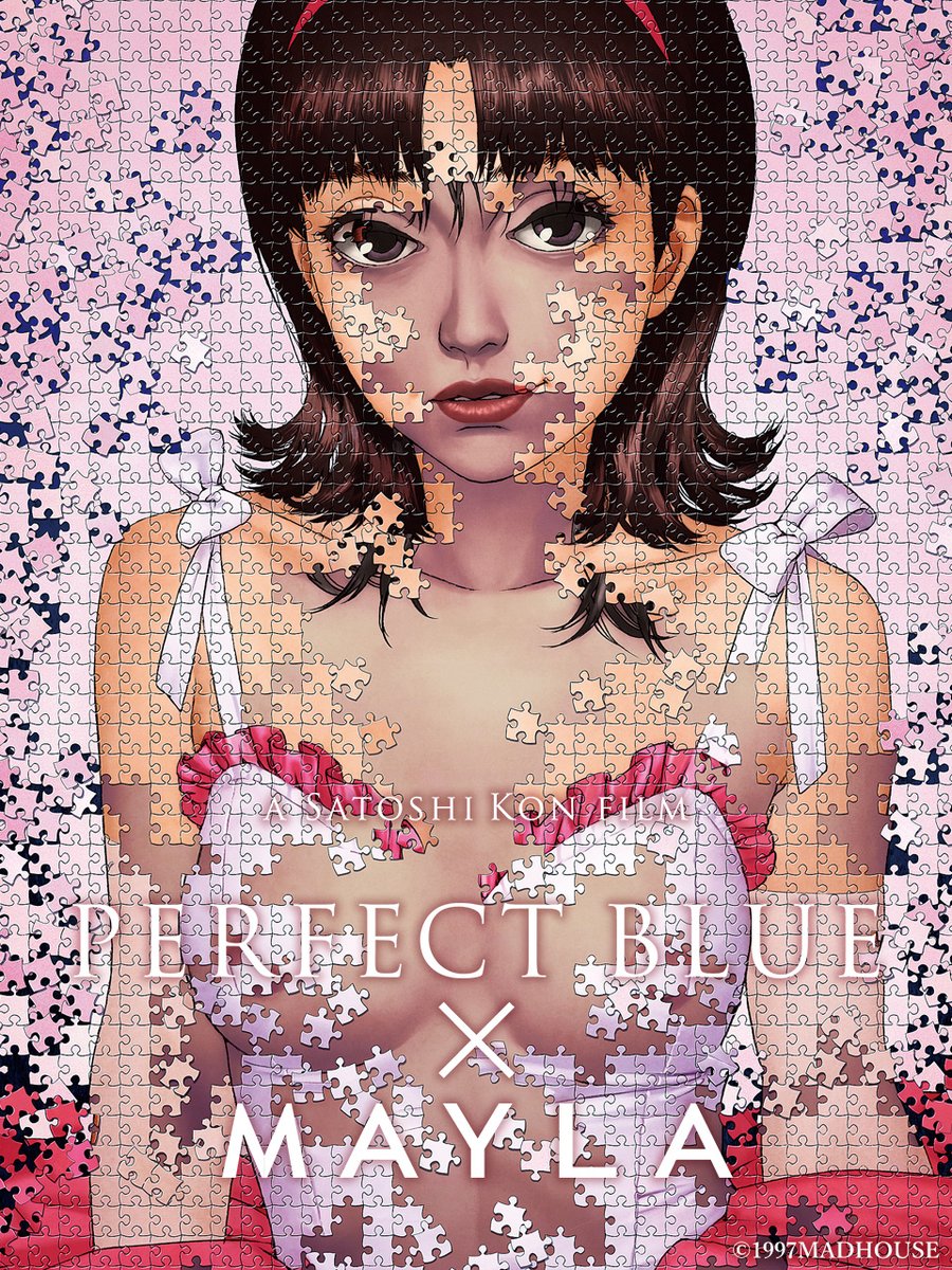 映画『PERFECT BLUE』の世界観をイメージしたリバーシブルトートバッグ