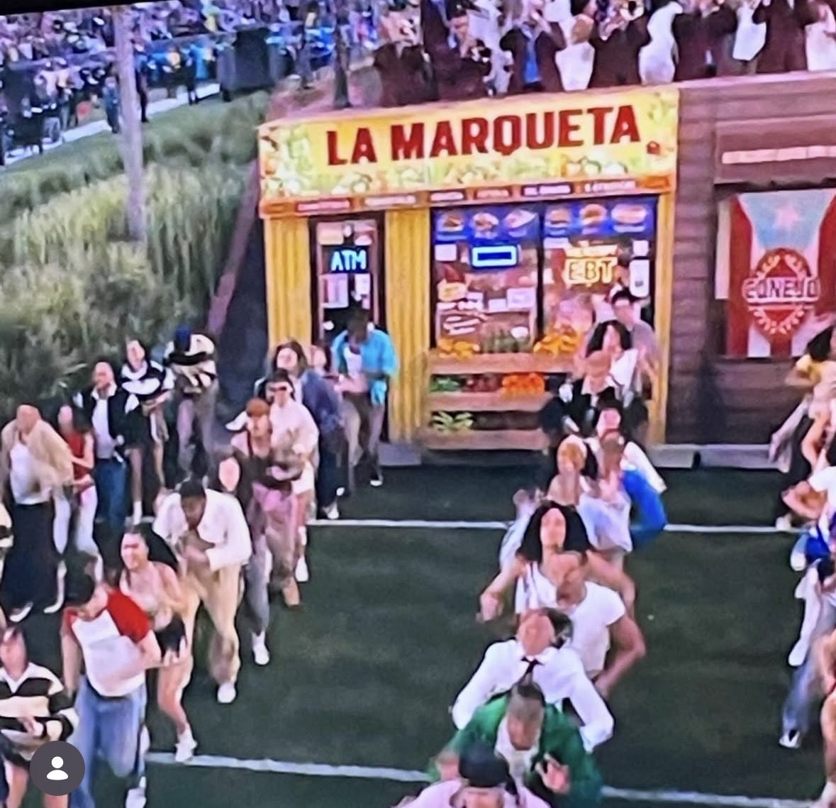 My grandfather worked at La Marqueta when he was a literal child, trying to sell whatever he could to make ends meet. 

To see Nuyorican history be honored on the biggest stage has me overwhelmed.

#BenitoBowl