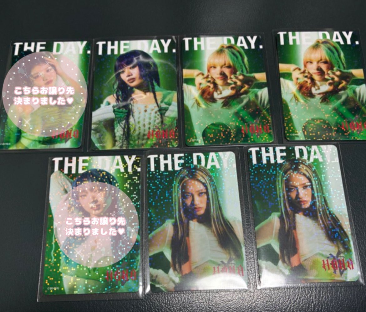 0 HANA トレカ 交換 【譲】 画像1枚目 2枚目 デビュー直前 ROSE ボディ