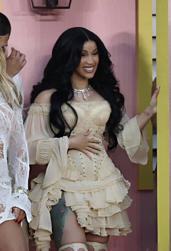 Cardiisshook's tweet image. Cardi B (2025)                   Cardi B (2026)