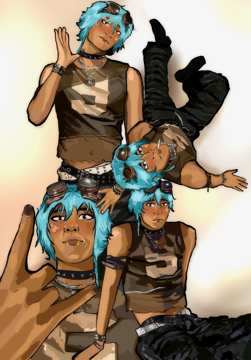 kinda abandoned this account hii im back *\(^o^)/
 but have this drawing of my oc :D #ocart #art #artmoots