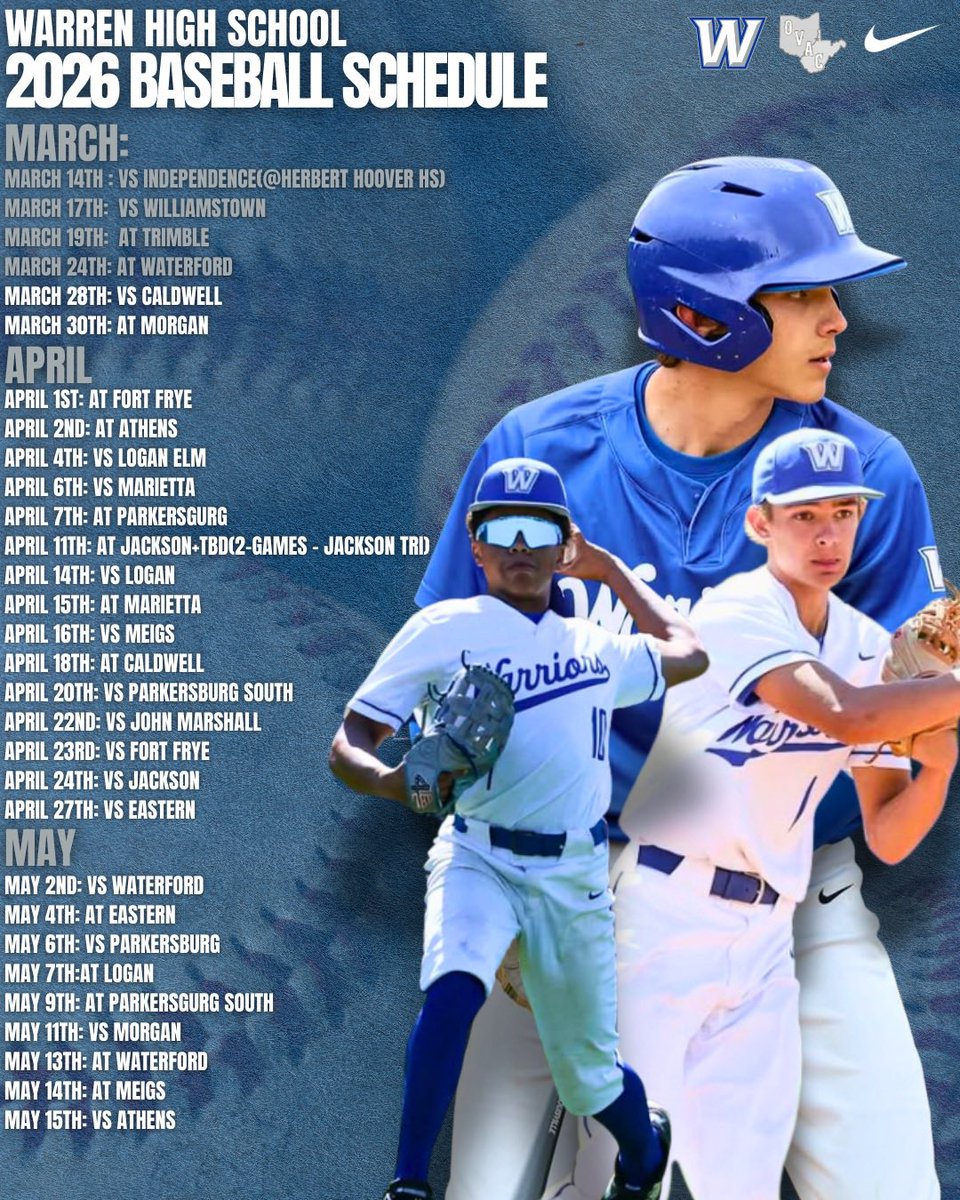 Warren High School Baseball tweet media