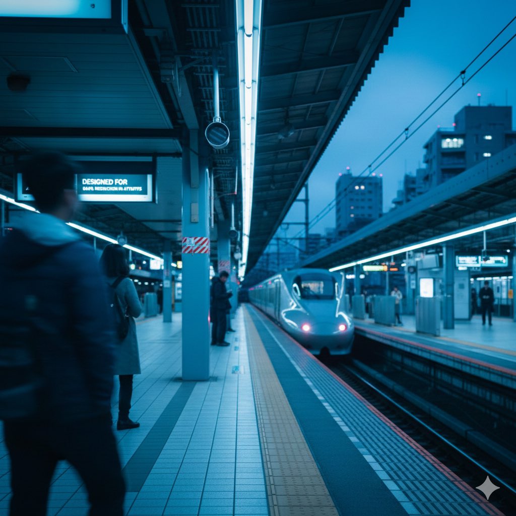 일본 전철역 승강장 끝에 설치된 고강도 블루 LED가 자살 시도를 84%나 줄였다는 소식. 
처음엔 의아했지만, 데이터를 뜯어보니 고개가 끄덕여진다. 단순히 예쁜 조명을 단 게 아니라, 인간의 뇌가 하늘과 바다의 파란색을 볼 때 느끼는 본능적인 평온함(Tranquility)을 이용한 고도의 심리적