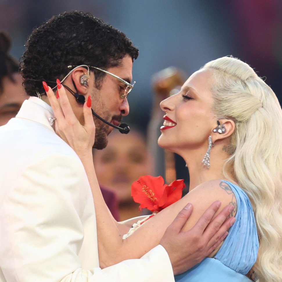 fkajack's tweet image. lady gaga singing with bad bunny and jigglypuff in one night this bitch cool with everybody