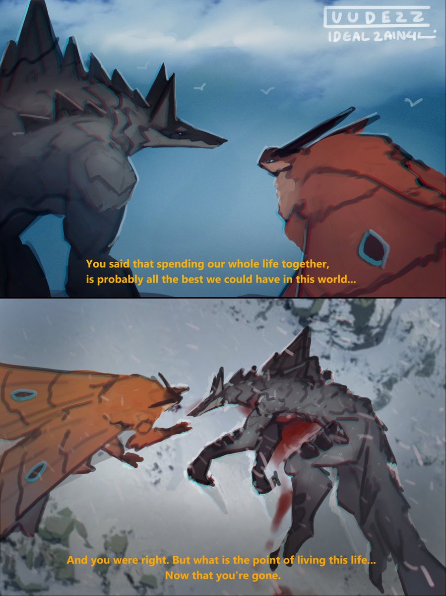 I'm sorry. #fangoji #mothzilla