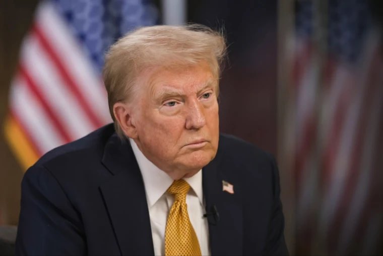 MLFootball's tweet photo. 🚨JUST IN: President Donald Trump calls Bad Bunny's halftime show one of the worst Super Bowl halftime shows ever.

Trump recently revealed that he did not attend the Super Bowl because Bad Bunny was the one performing the show and he is anti-America.

Wow. https://t.co/mfn4JZO8A7