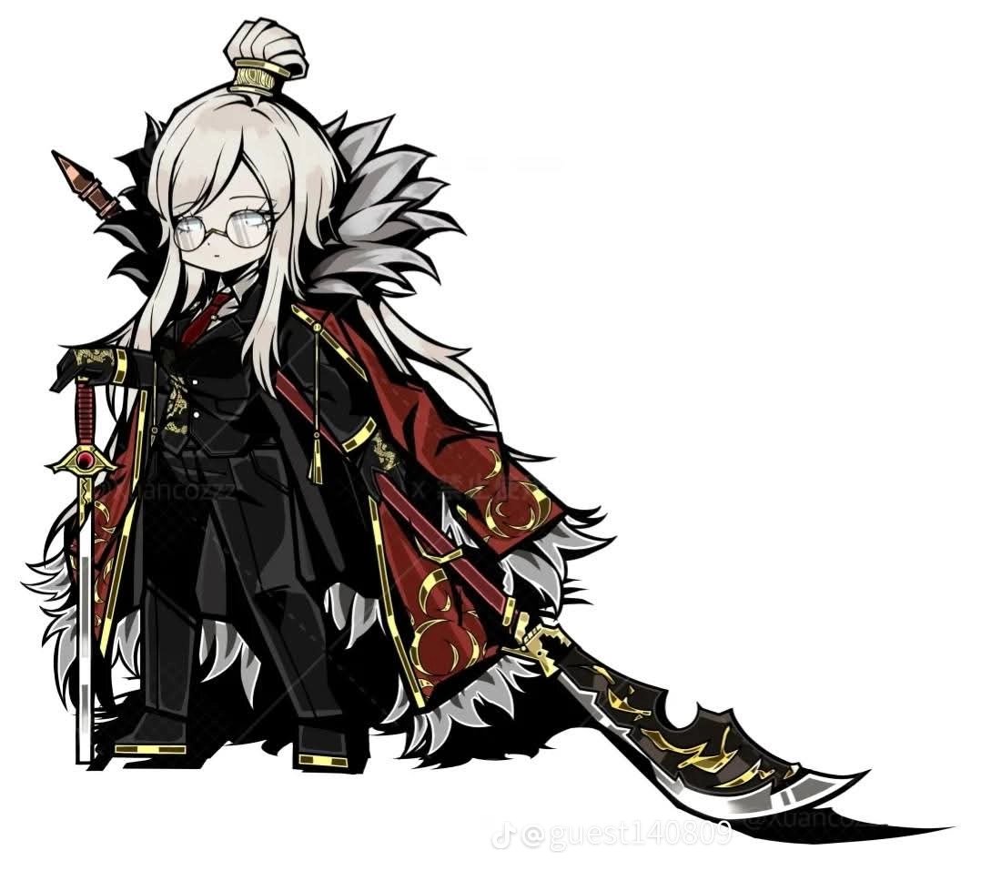 faust_knows_all's tweet image. Faust is looking pretty 

//images by xuancozzz on bilibili