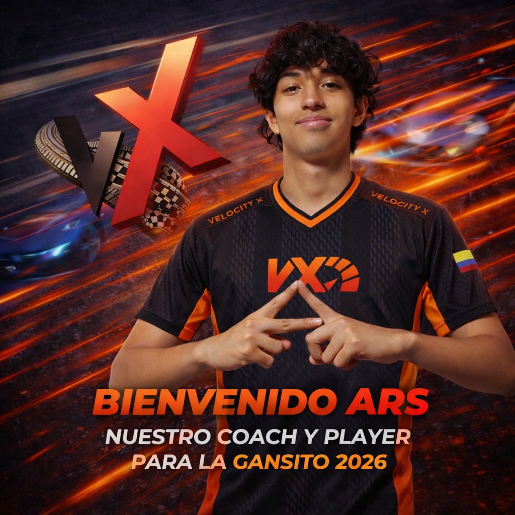 🔥 Bienvenido ARS a Velocity X
Coach y player que llega a dejar huella.
Talento, visión y hambre de victoria rumbo a Gansito 2026. 🧡🖤