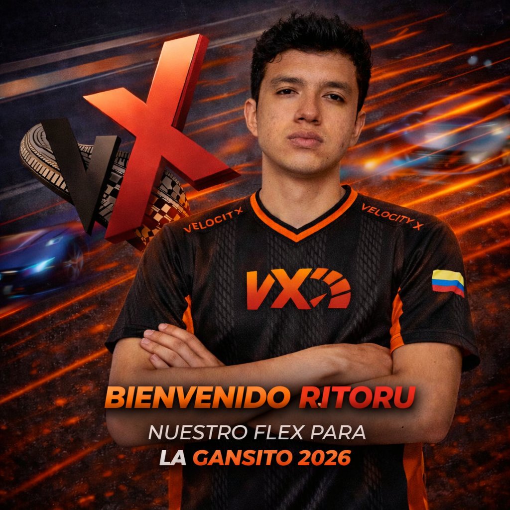🔄 Ritoru se une a Velocity X como Flex / Sexto jugador.
Adaptabilidad, impacto inmediato y profundidad para el roster.
Objetivo: Gansito 2026. 🧡🖤