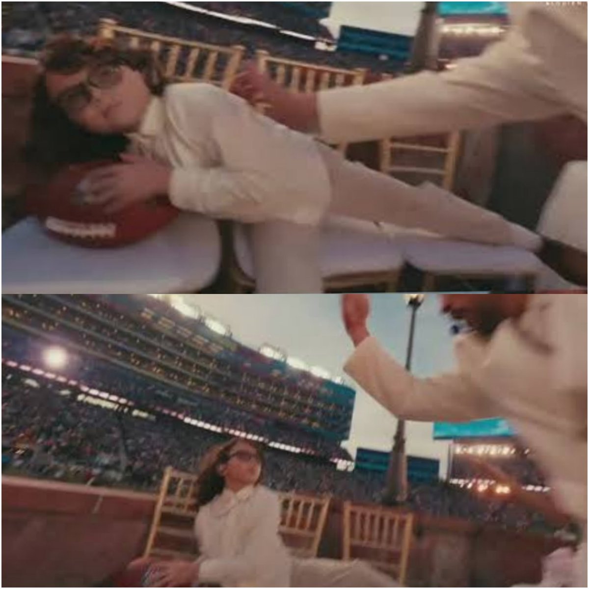 Nada más latino que un niño durmiendo en medio de la fiesta 😭 #SuperBowl