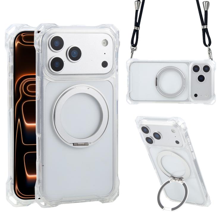 SunskyOnline's tweet image. Clear Magnetic Case for iPhone 17 Pro.
 
➤ Built-in Fold-Out Pivot Ring Stand
➤ Strong Magnetic Ring for MagSafe
➤ Four-Corner Raised TPU Bumper
➤ Crystal Clear Acrylic Back Panel
 
👉bit.ly/4apufK4
#StandCase #MagSafeReady #ClearPhoneCase #ProtectiveCase