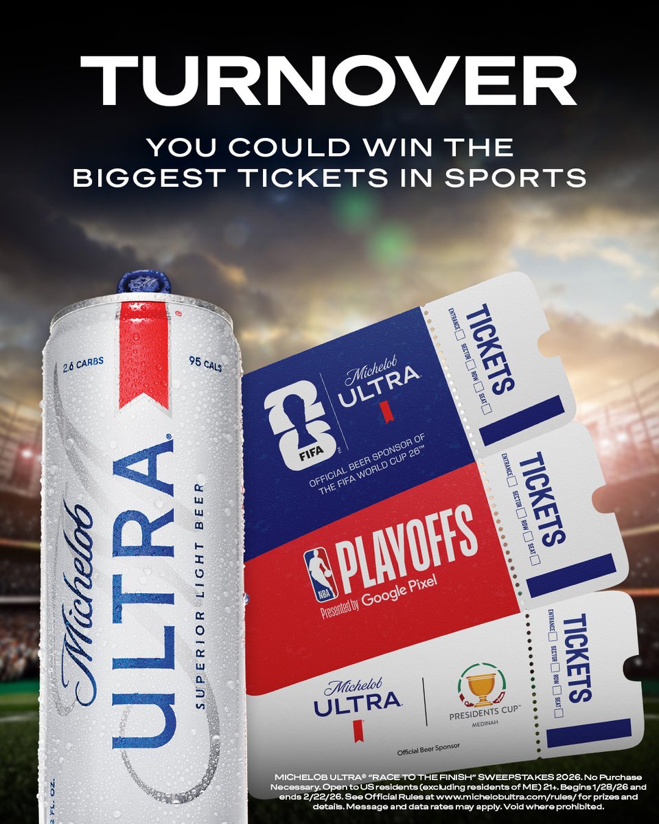 Michelob ULTRA tweet media