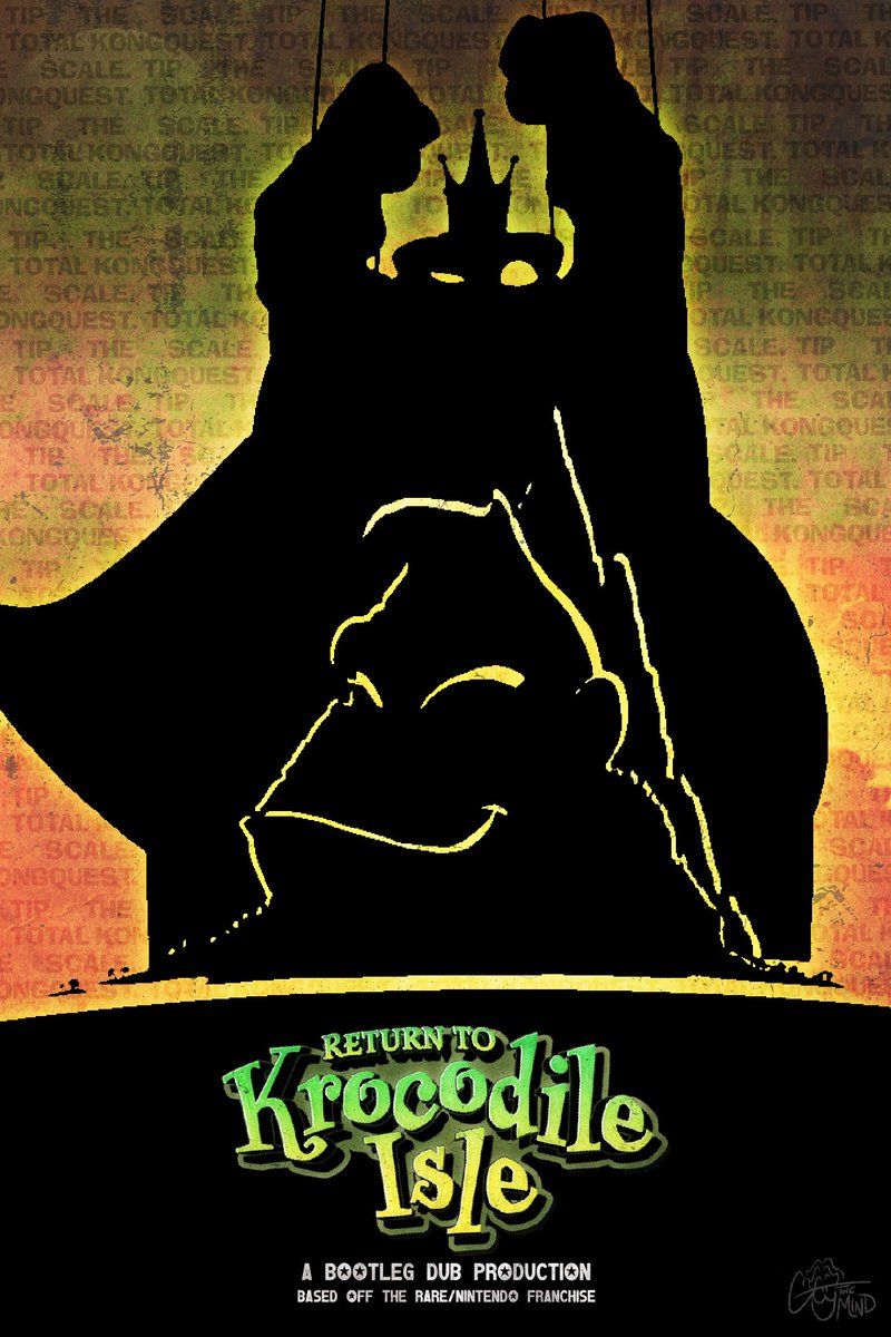 posters i be makin' and scales i be tippin'
here's a custom movie poster for return to krocodile isle.
#DonkeyKong