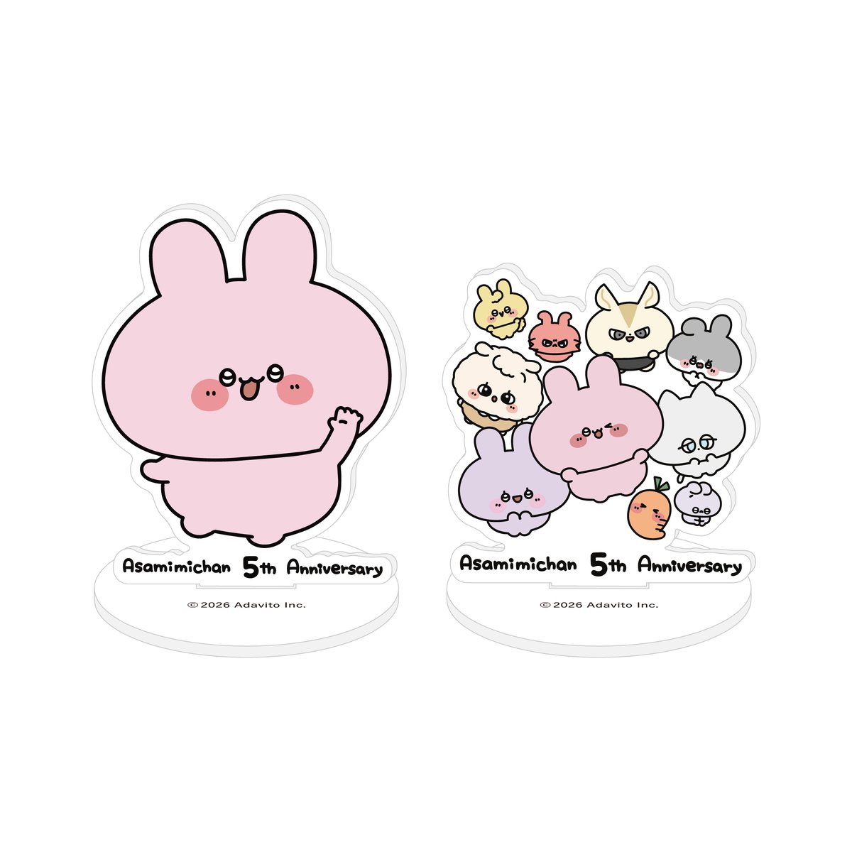 あさみみちゃん5周年-#ありがとうさぎPOPUP-」🐰🐰 【グッズ紹介⑥