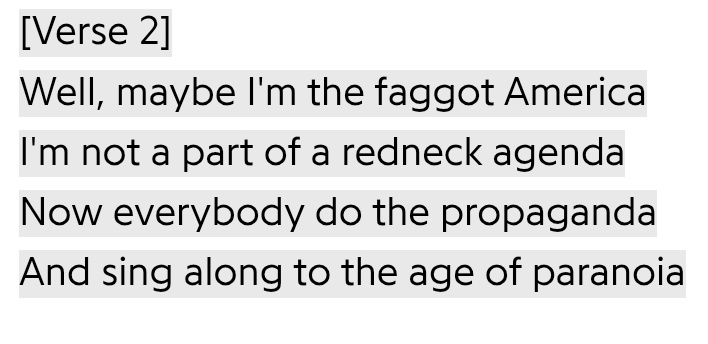 famously unpolitical band green day and its lead singer bisexual billy joe armstrong