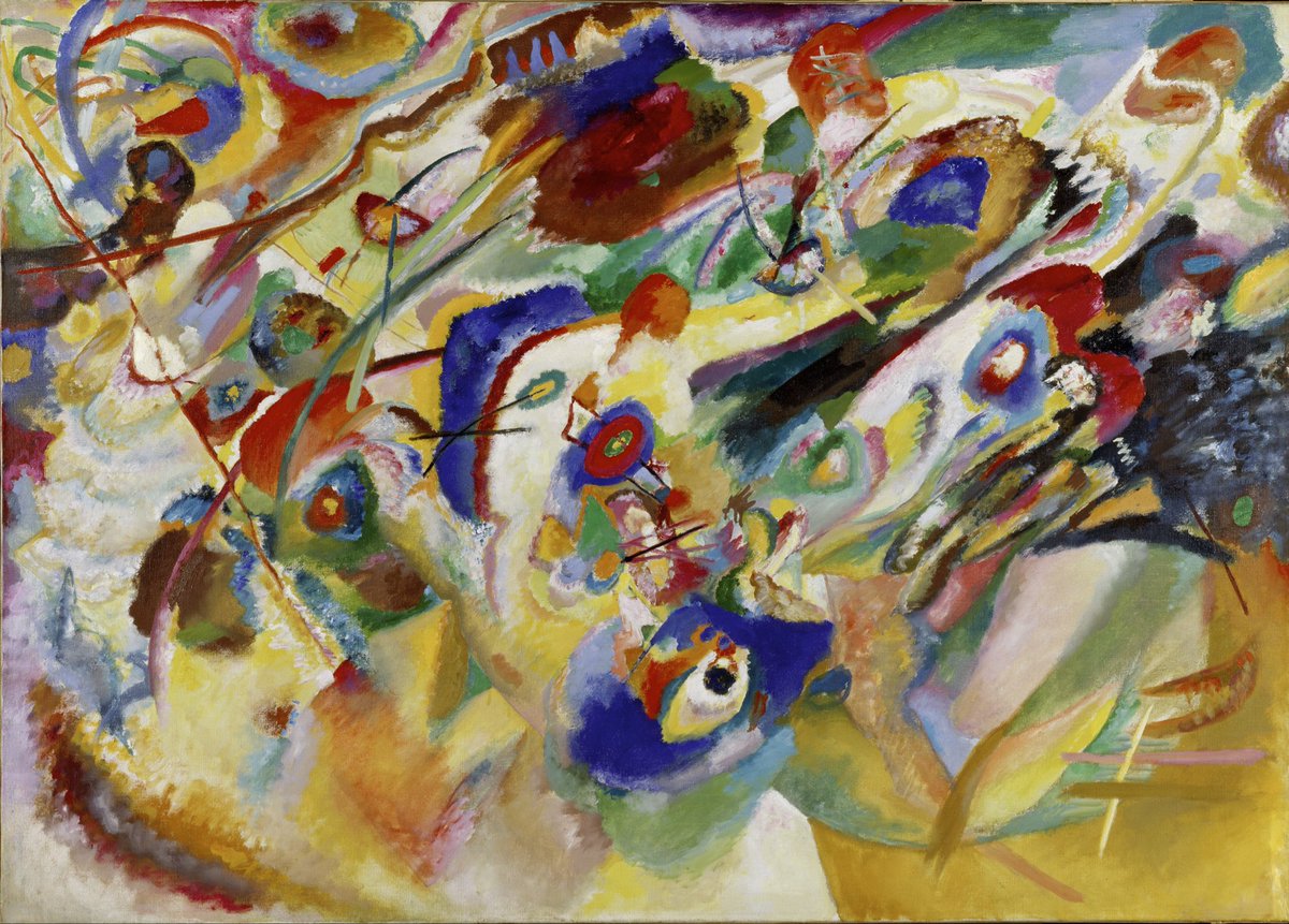 Wassily Kandinsky (Russian-German painter, 1866-1944).