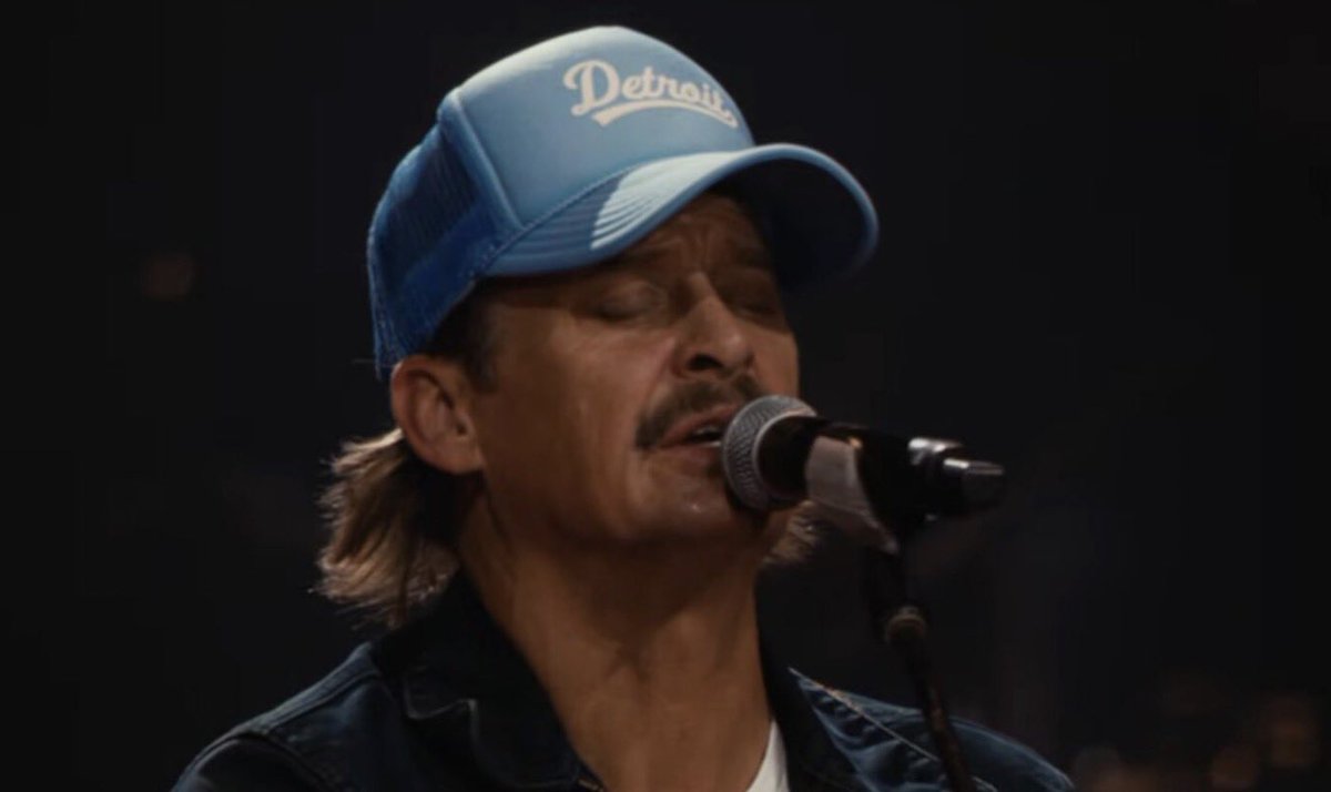 Kid Rock added his own verse to "Til You Can't" at the Super Bowl halftime show.

Not the original lyrics. His own words:

"There's a book that is sitting in your house somewhere that could use some dusting off. There's a man that died for all our sins hanging from the cross. You