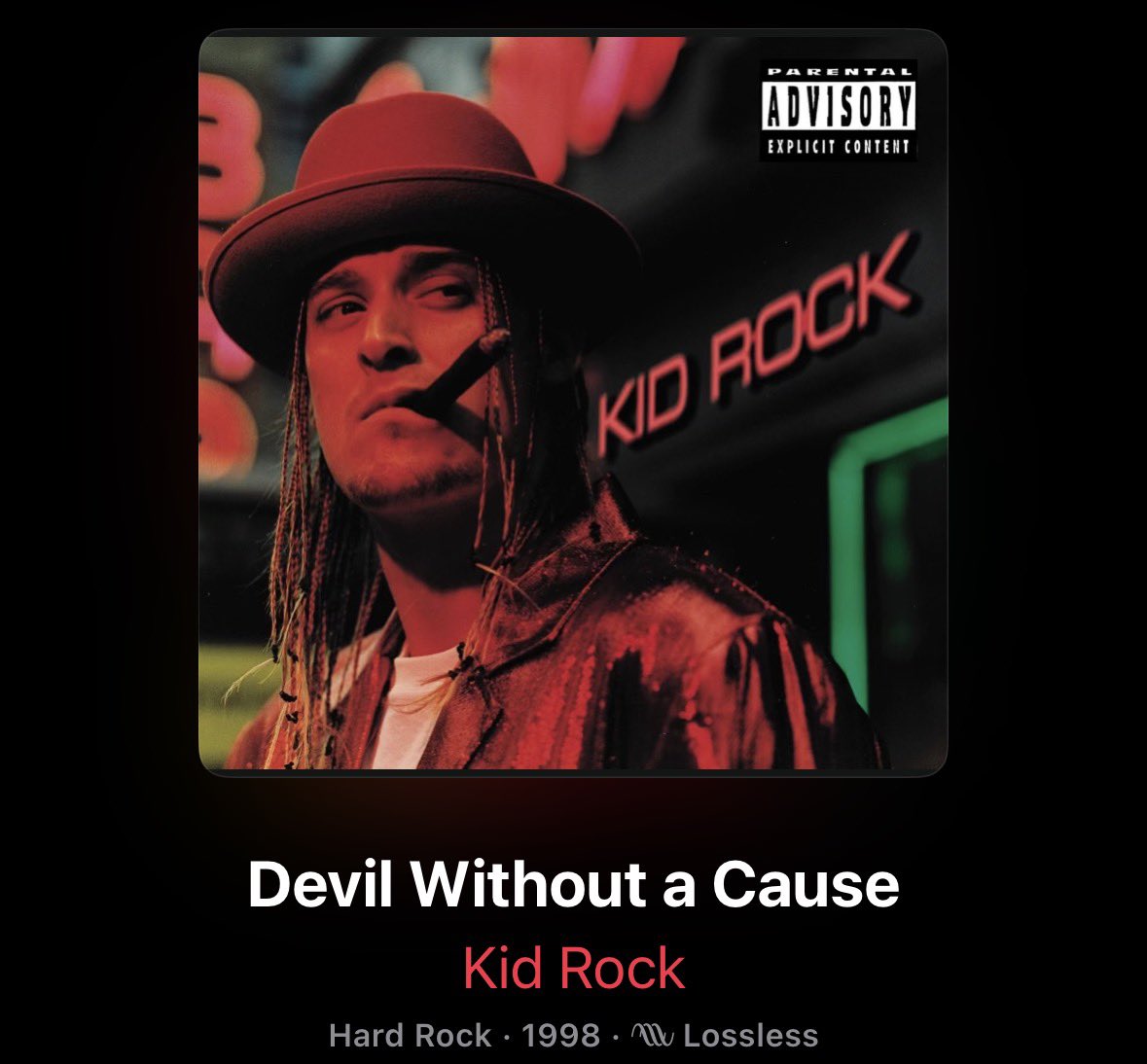 dresadilla's tweet photo. @marios_meats @MLFootball Did you even watch the Bad Bunny halftime show? By the way Kid Rock is the one you should be accusing of making “demonic music”, he’s the one who calls himself a Devil Without a Cause! https://t.co/PebqR1gXvr