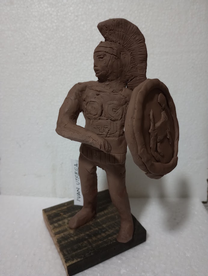 ivanutrera's tweet image. guerrero en plastilina