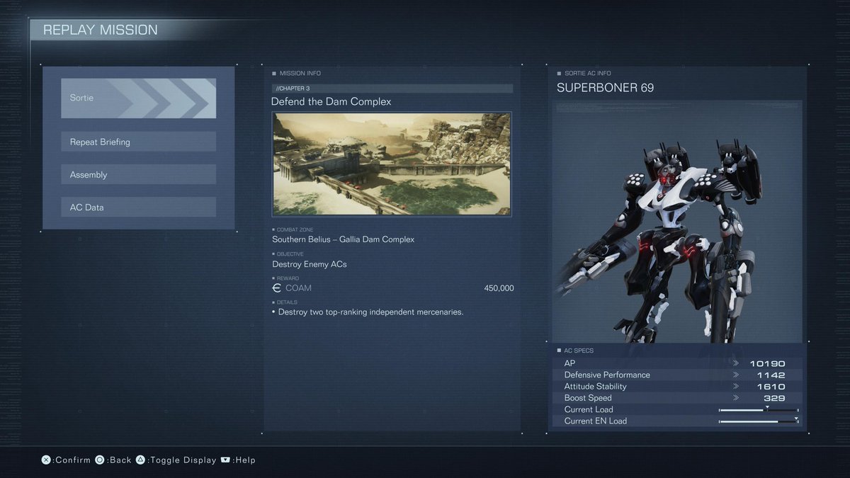 ClinicoPendejo's tweet image. Ayo it’s wild in #ArmoredCore6 when these fuck ass small armies ask 621 to do their dirty work and say shit like ‘I hope we can count on you.’ 

Me too bitch I COULD FUCKING DIE #PS5Share #NGPlus