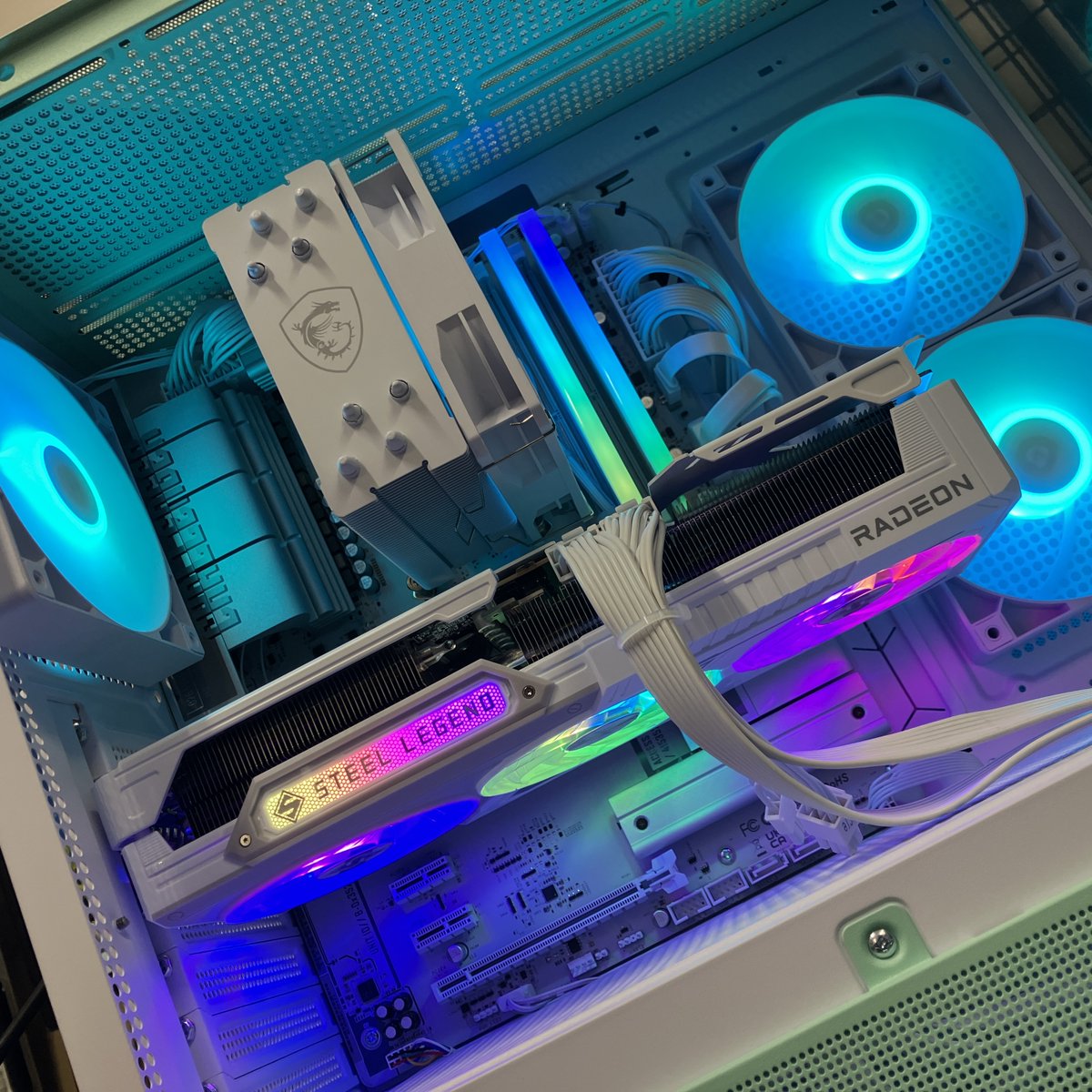 お客様ご依頼の #組立代行 PCが完成‼️ 🚀#AMD Ryzen 7 9700X