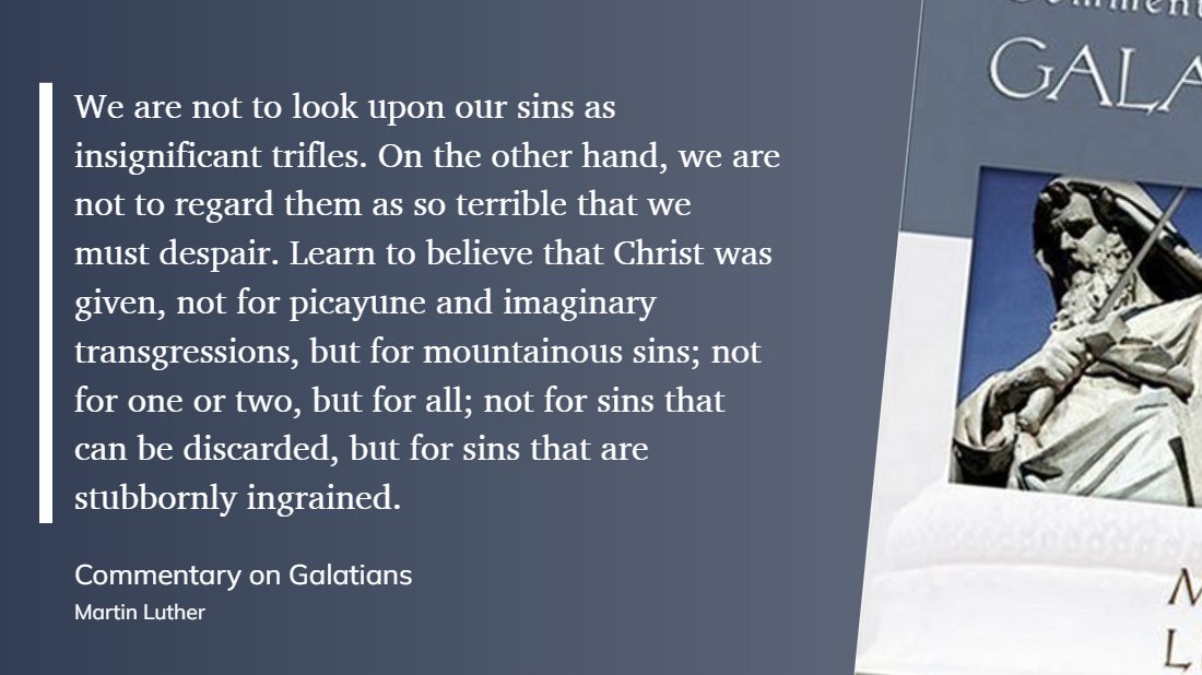 Praise God that Christ is big enough to take care of the "big" sin alongside the "little".

When we see our sin as too big to forgive, we are being prideful of our sin. When we see ourselves as worthy of forgiveness, we are being prideful in our own sense of worth.