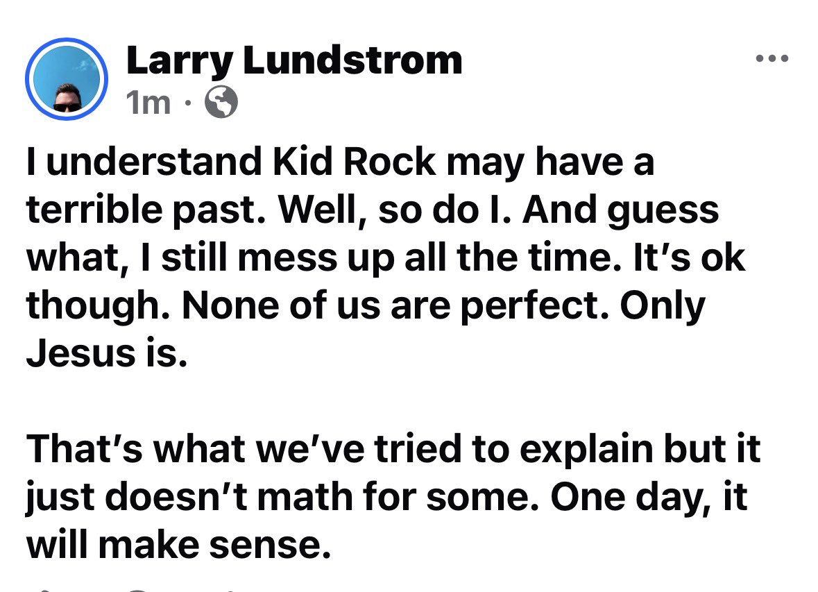 larry lundstrom tweet media