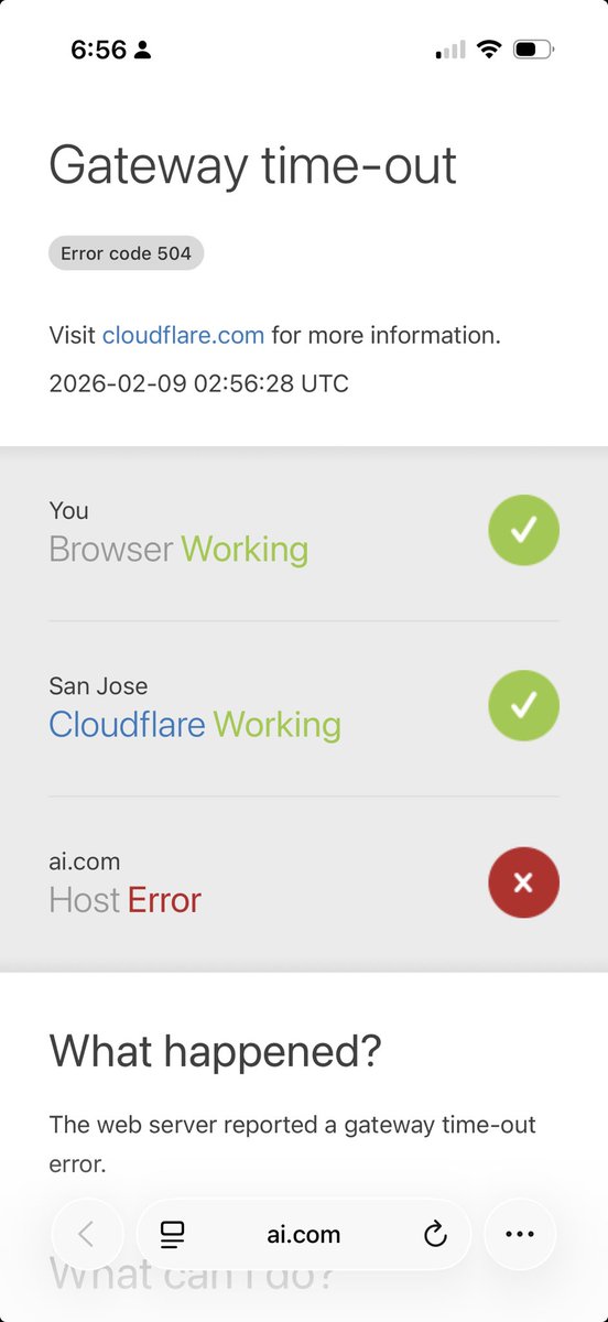 When you did everything for the superbowl commercial but load test
