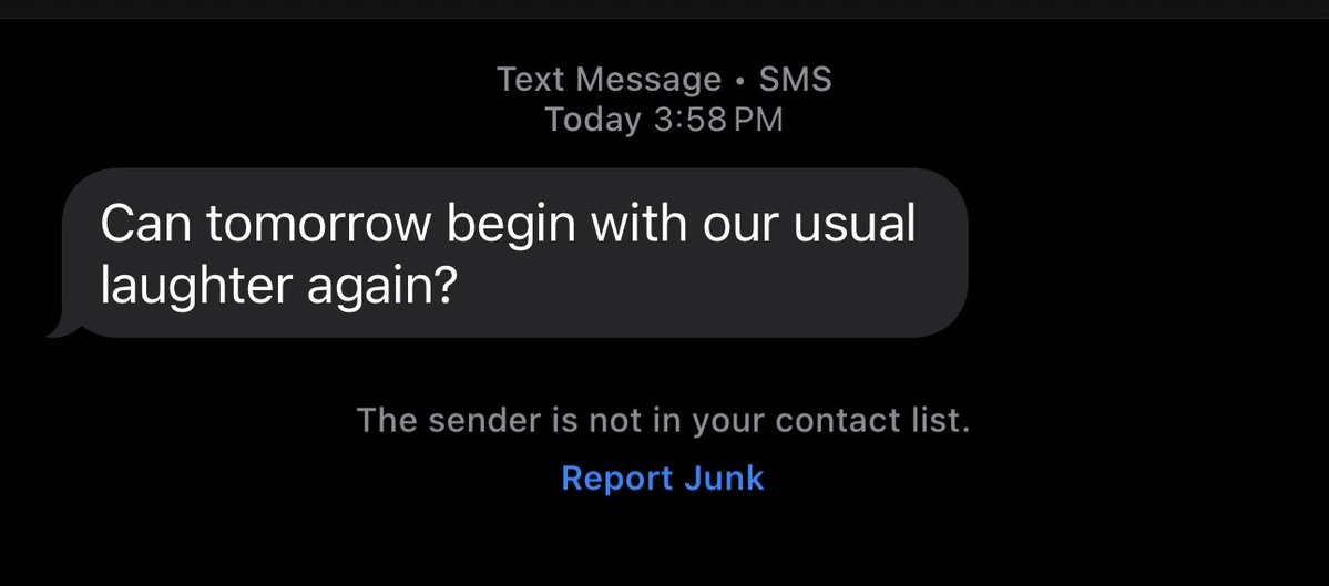 spam texts are starting to feel romantic