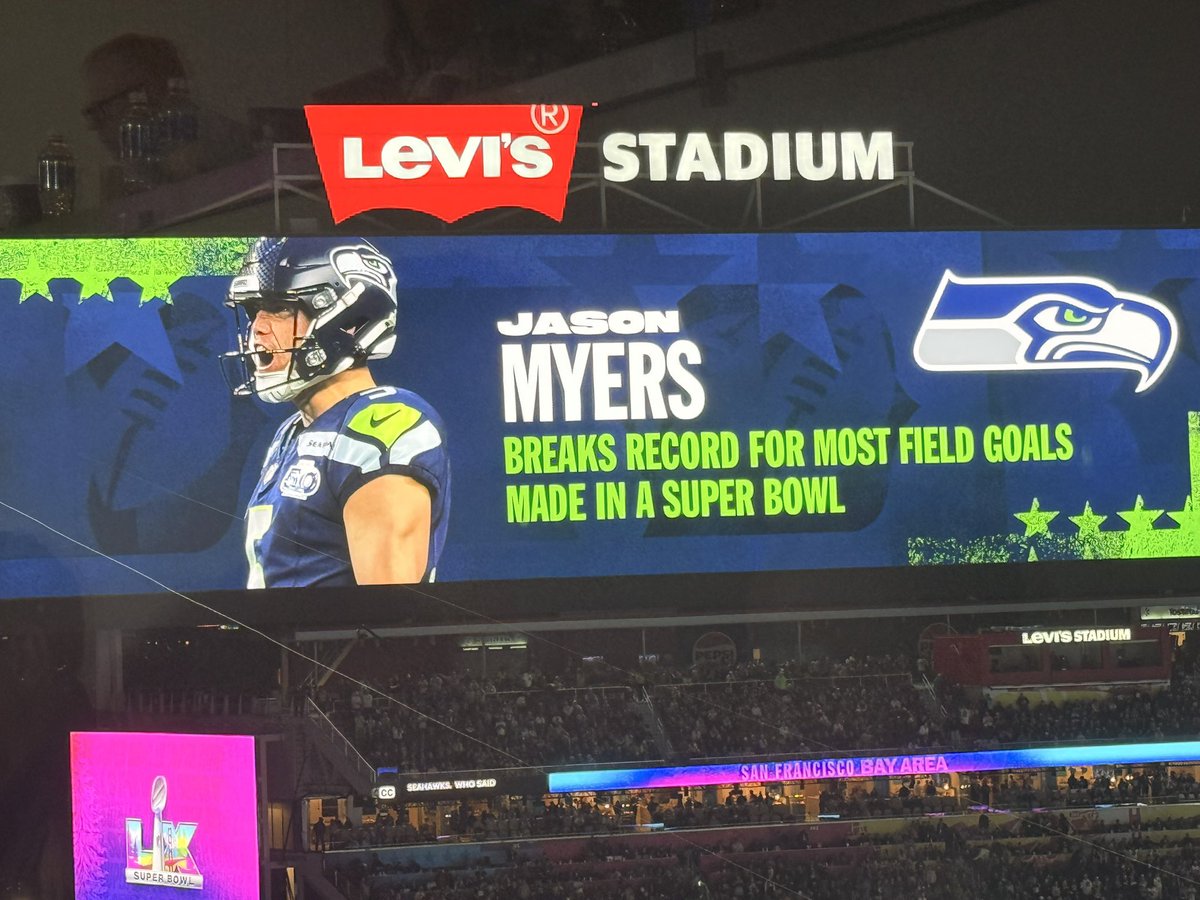 History for Myers. 

#GoHawks x #Seahawks x #SBLX