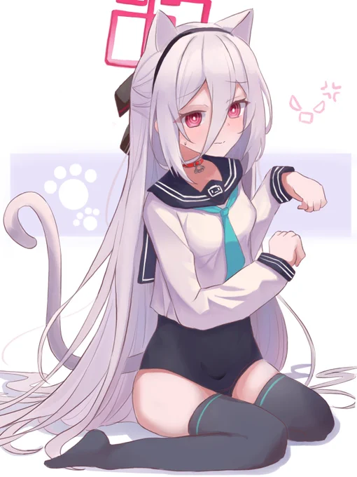 猫耳 ケイちゃん #ブルアカ #BlueArchive