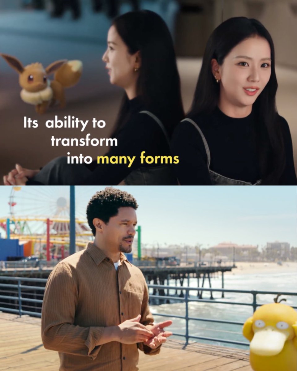 Celebrities just revealed their favorite Pokémon in the new Super Bowl commercial 👀

Pokémon’s 30th anniversary campaign kicked off with a star-studded Super Bowl commercial featuring Gaga, Noah, BLACKPINK’s Jisoo and more showing off their favorite Pokémon - Psyduck, Jigglypuff