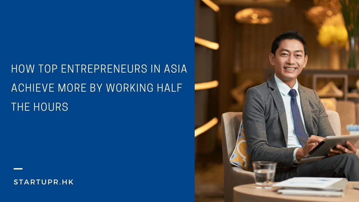 Why Asia’s Elite Entrepreneurs Are Working 50% Less and Earning More? 🌏

Are you ready to stop being a "Reactive Entrepreneur" and start being a "Strategic Leader"?

🔗 blog.startupr.hk/top-entreprene…
