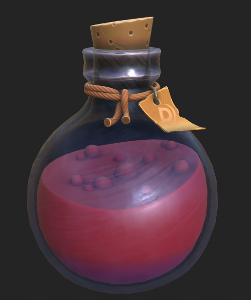 Deimoon066's tweet photo. Stylized Potion I Made for Fun
#Roblox #RobloxDev #GameDev #Blender #RobloxStudio #GameAssets https://t.co/RfZN0HZYAe