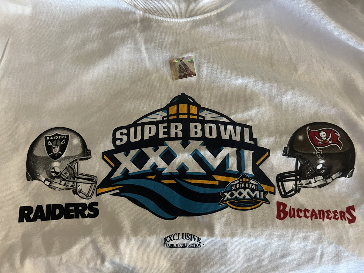 Since its superbowl I had to rock raiders last Super Bowl appearance 2003 we took The L but is still raiders <a href="/Raiders/">Las Vegas Raiders</a> 🏴‍☠️