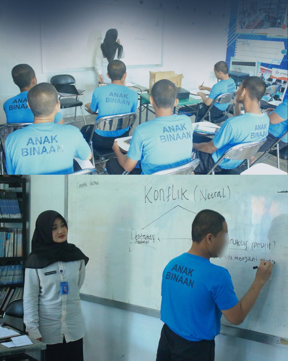 lpkabatam's tweet photo. Hallo #SobatCeria, LPKA Kelas II Batam kembali menggelar kegiatan pembinaan bertajuk Senin Pintar dengan mengangkat tema manajemen konflik dalam diri bagi anak binaan. Senin (09/02)

#SetahunBerdampak
#lpkabatam
#kemenimipas
#faizalgerhaniputra https://t.co/mQU9RPa9Vj