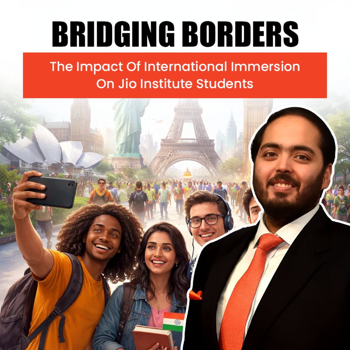 BusinessMe75158's tweet photo. Borders sirf maps par hoti hain, learning mein nahi 
Jio Institute ke international immersion programmes students ko global academics, industry exposure aur diverse cultures se jodne ka mauka dete hain, taaki woh world-ready leaders ban sakein.#JioInstitute #GlobalLearning https://t.co/dJD2Ux4EbX